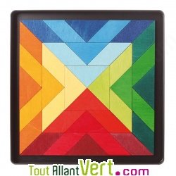 Puzzle magn�tique cr�atif Mandala multicolore