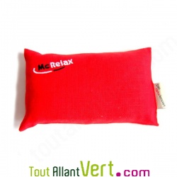 Repose poignet rouge ergonomique et �cologique, 16x10cm