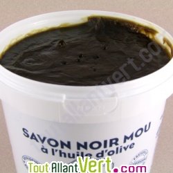 Savon Noir Mou � l\'Huile d\'Olive Pot 1kg multi-usages