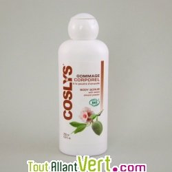 Gommage corporel Bio � la poudre d\'amande, Coslys 200ml