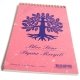 Bloc st�no recycl� 50 feuilles A5 rose