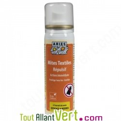 Spray Anti-Mites Textiles, protection naturelle 50ml