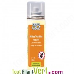 Spray Anti-Mites Textiles, protection naturelle 200ml