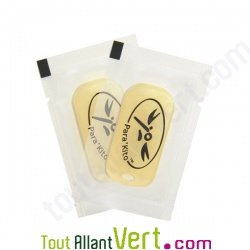 Clip gris anti-moustiques aux huiles essentielles Parakito + 2 recharges