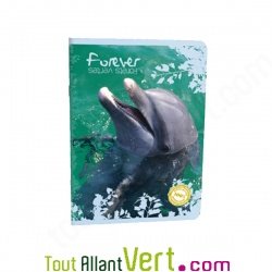 Cahier recycl� A4 Petits Carreaux 96p 70g Forever Animaux