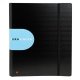 Organiseur mobile Classeur 4 anneaux A4 EXABINDER avec bloc-notes et �lastique recycl�