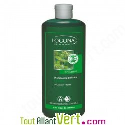 Shampoing cheveux normaux, brillance et vitalit� Logona, 500ml
