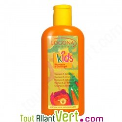 Shampoing gel douche enfant, Logona Kids, 200ml