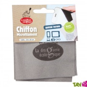 Chiffon microfilaments de nettoyage crans, lunettes, tablettes