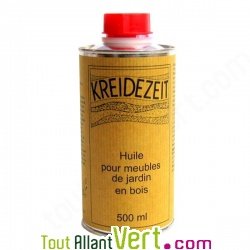 Huile de lin pour meubles de jardin en bois, ext�rieur, 500ml