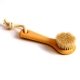 Brosse visage, bois de h�tre et crin de cheval, 13 cm