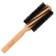Brosse cheveux en bois, poils naturel de sanglier