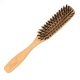 Brosse cheveux en bois, poils naturel de sanglier