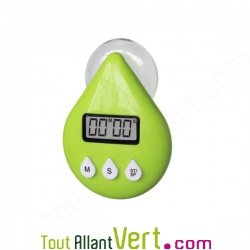 Douche minute p�dagogique Goutte d\'eau Verte