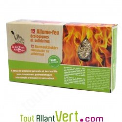Allume-feu et barbecue �cologique et sans odeur, 12 allumages