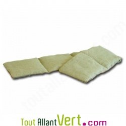 Bouillotte tour de cou en graines de lin des Flandres