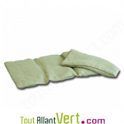 Coussin bouillotte des kin�s en graines de lin des Flandres