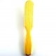Brosse cheveux rectangulaire en bois  Tek, picots en bois