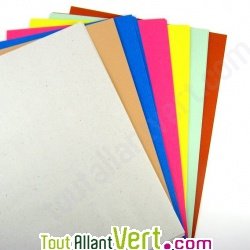 Ramette 50 feuilles kraft recycl�es 70g A4 multi-couleur