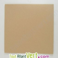 Enveloppes recycl�es 15x15 cm, beige, Couleur de Provence, 100g, lot de 50