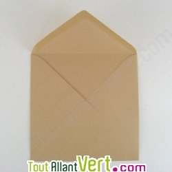 Enveloppes recycl�es 15x15 cm, beige, Couleur de Provence, 100g, lot de 50