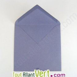 Enveloppes recycl�es 15x15 cm, lavande, Couleur de Provence, 100g, lot de 50