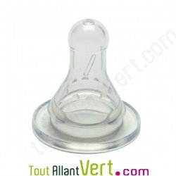 T�tines x3, 0-3 mois pour biberon, goulot normal, Green to Grow