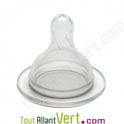 T�tines x3, 0-3 mois pour biberon, goulot large, Green to Grow
