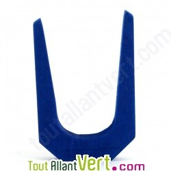 Lettre U de couleur en bois pour pr�nom, H.7,5 cm