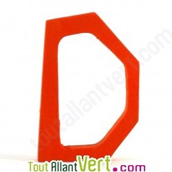 Lettre D de couleur en bois pour pr�nom, H.7,5 cm