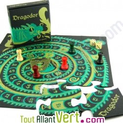 Dragodor, jeu de l\'oie, vert