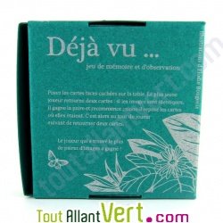 D�j� vu, jeu de m�moire et d\'observation sur le th�me du jardin, vert