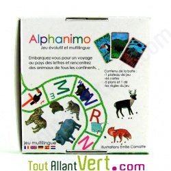 Alphanimo, jeu �volutif et multilingue sur les animaux