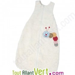 Turbulette ou couchage 86-98 cm en laine et coton bio