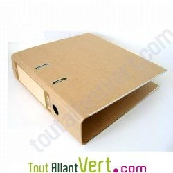 Classeur �cologique � levier 2 anneaux dos 7,5 cm