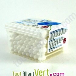 B�tonnets s�curit� oreilles enfants, coton bio x56