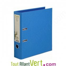 Classeur � levier carton recycl�, bleu clair, Forever, dos 8 cm