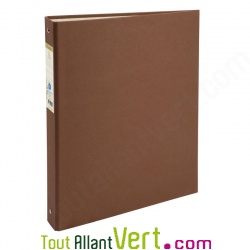 Classeur 4 anneaux carton recycl�, Forever, dos 4 cm