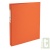 Classeur 4 anneaux carton recycl�, orange Forever, dos 4 cm