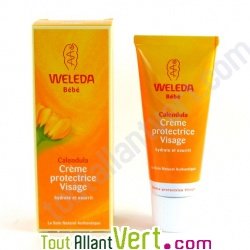 Cr�me protectrice visage b�b� au calendula 50ml, Weleda