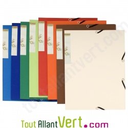 Chemise recycle 3 rabats avec tiquettes