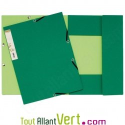 Chemise recycle 3 rabats avec tiquettes