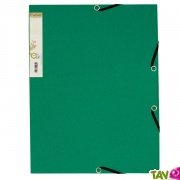 Chemise 3 rabats + �tiquette, recycl�, vert fonc� Forever