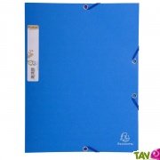 Chemise 3 rabats + tiquette, recycl, bleu clair Forever