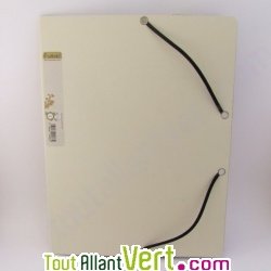 Chemise 3 rabats + �tiquette, recycl�, sable Forever