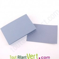 Cartes recycl�es 8,5x13 cm, Couleur de Provence, 175g, lot de 100, bleu