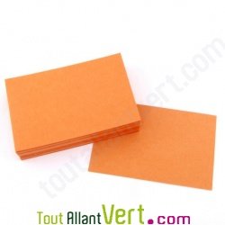 Cartes recycl�es 8,5x13 cm, Couleur de Provence, 175g, lot de 100, ocre