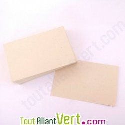 Cartes recycl�es 8,5x13 cm, Couleur de Provence, 175g, lot de 100, ivoire