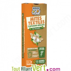 Diffuseur anti-mite Textiles, lot de 2
