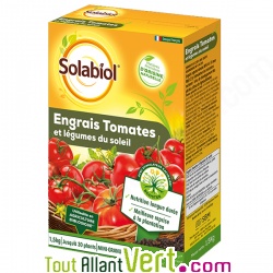 Engrais Tomates et l�gumes Fruits, agr�e bio, 750g, Solabiol